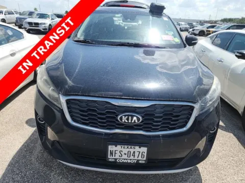 Black 2019 KIA SORENTO EX EX V6 for sale in Alvin, TX