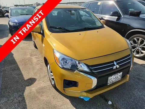 Yellow 2023 Mitsubishi Mirage ES for sale in Alvin, TX