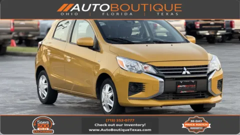Yellow 2023 Mitsubishi Mirage ES for sale in Alvin, TX