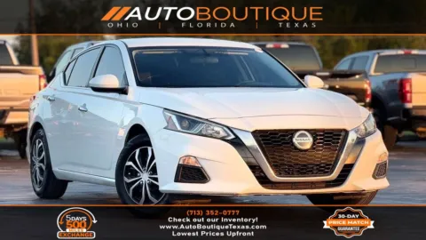 White 2019 Nissan Altima 2.5 S for sale in Alvin, TX
