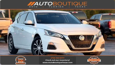 White 2019 Nissan Altima 2.5 S for sale in Alvin, TX