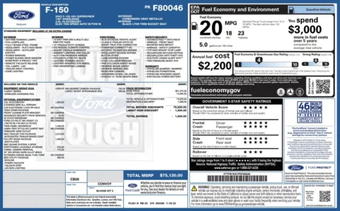 Photos of 2023 Ford F-150 LARIAT for sale in Alvin, TX at Auto Boutique Texas
