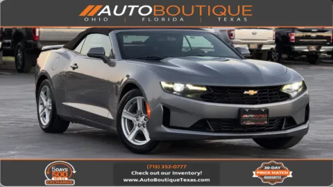 Gray 2020 Chevrolet Camaro 1LT for sale in Alvin, TX