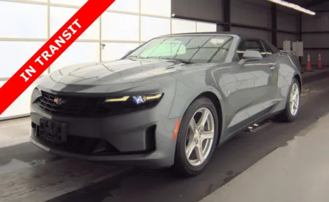 Gray 2020 Chevrolet Camaro 1LT for sale in Alvin, TX