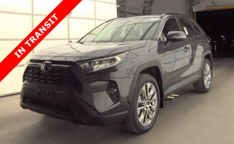 Gray 2021 Toyota RAV4 XLE Premium for sale in Alvin, TX