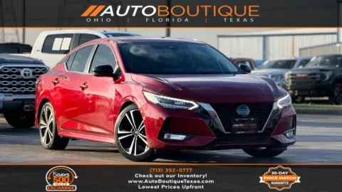 Red 2022 Nissan Sentra SR for sale in Alvin, TX