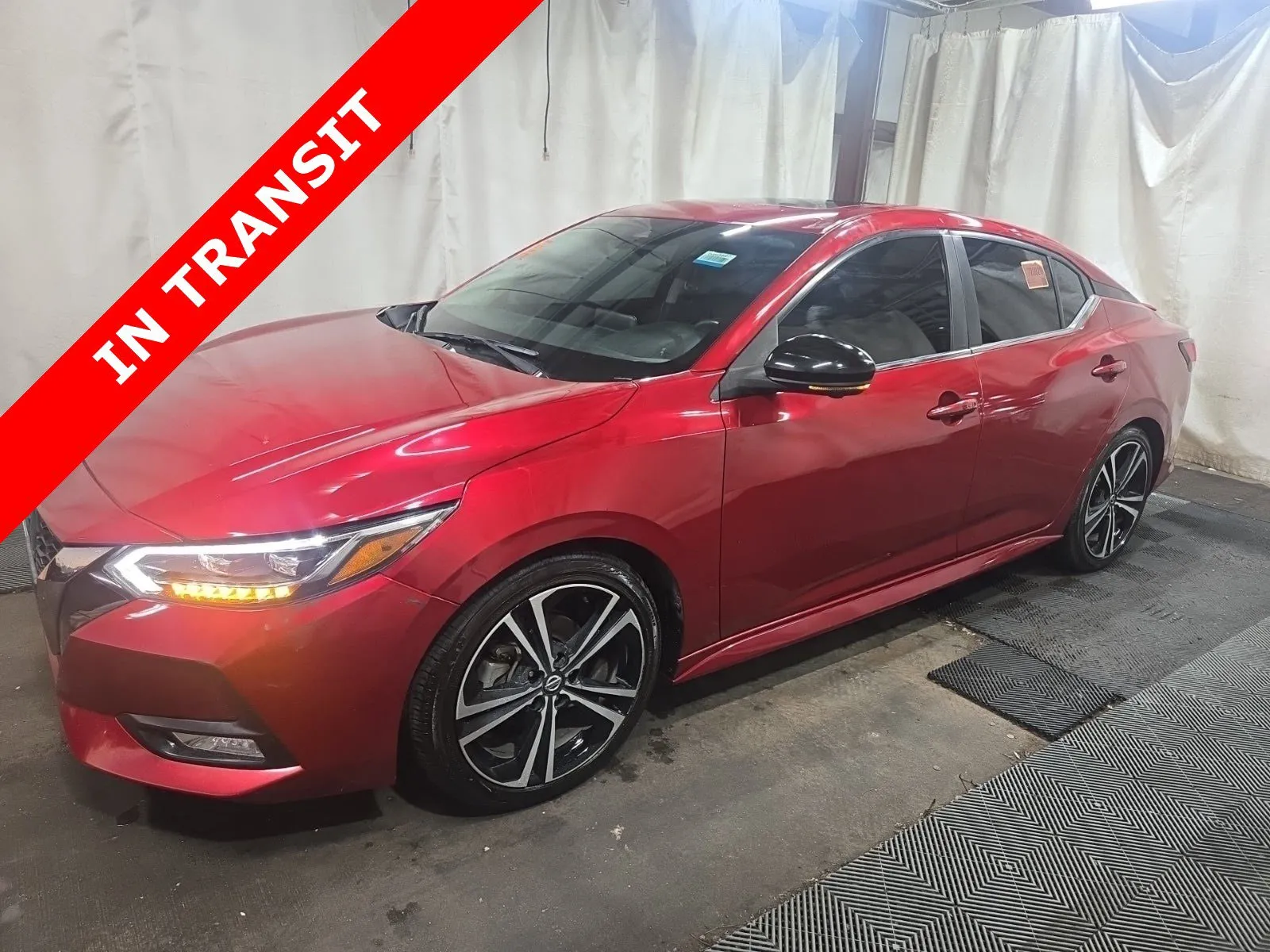 Red 2022 Nissan Sentra SR for sale in Alvin, TX