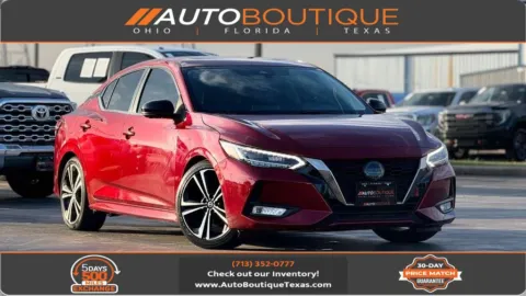 Red 2022 Nissan Sentra SR for sale in Alvin, TX