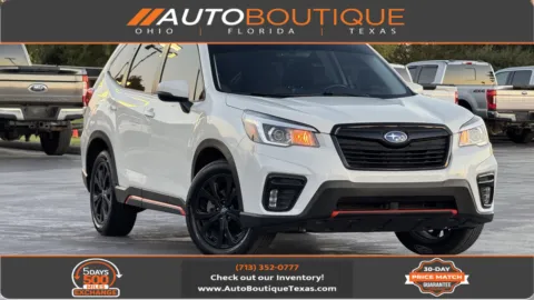 White 2020 Subaru Forester Sport for sale in Alvin, TX
