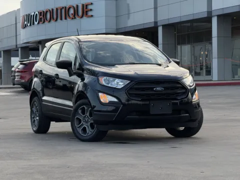 Black 2021 Ford EcoSport S for sale in Alvin, TX