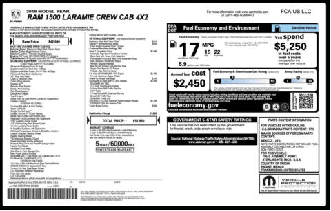 Photos of 2019 Ram 1500 Laramie for sale in Alvin, TX at Auto Boutique Texas