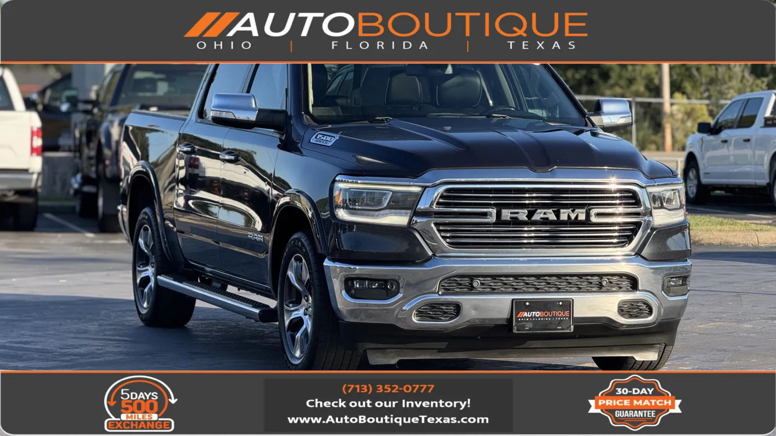 2019 Ram 1500 Laramie for sale in Alvin, TX