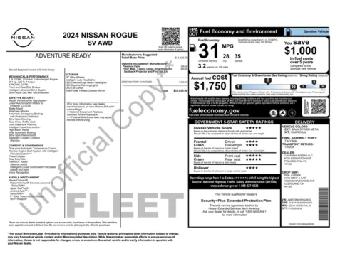 Photos of 2024 Nissan Rogue SV for sale in Alvin, TX at Auto Boutique Texas