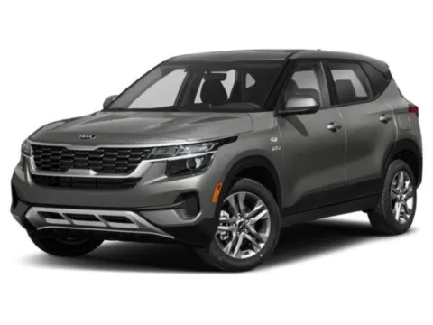 Gray 2021 Kia Seltos LX for sale in Alvin, TX