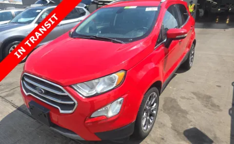 Red 2021 Ford EcoSport Titanium for sale in Alvin, TX