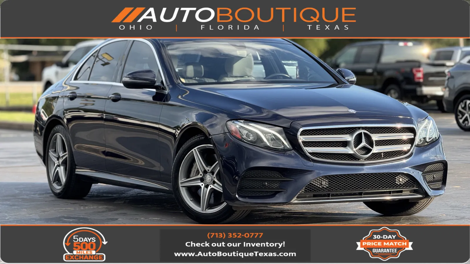 Gray 2017 Mercedes-Benz E-Class E 300 Luxury for sale in Alvin, TX