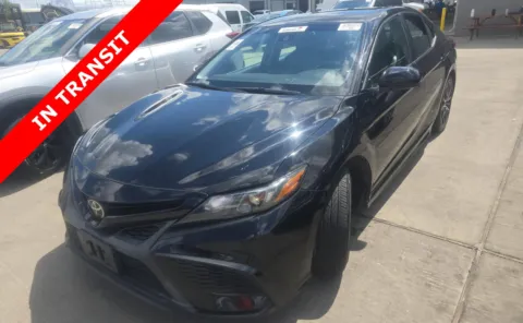 Black 2021 Toyota Camry SE Nightshade for sale in Alvin, TX