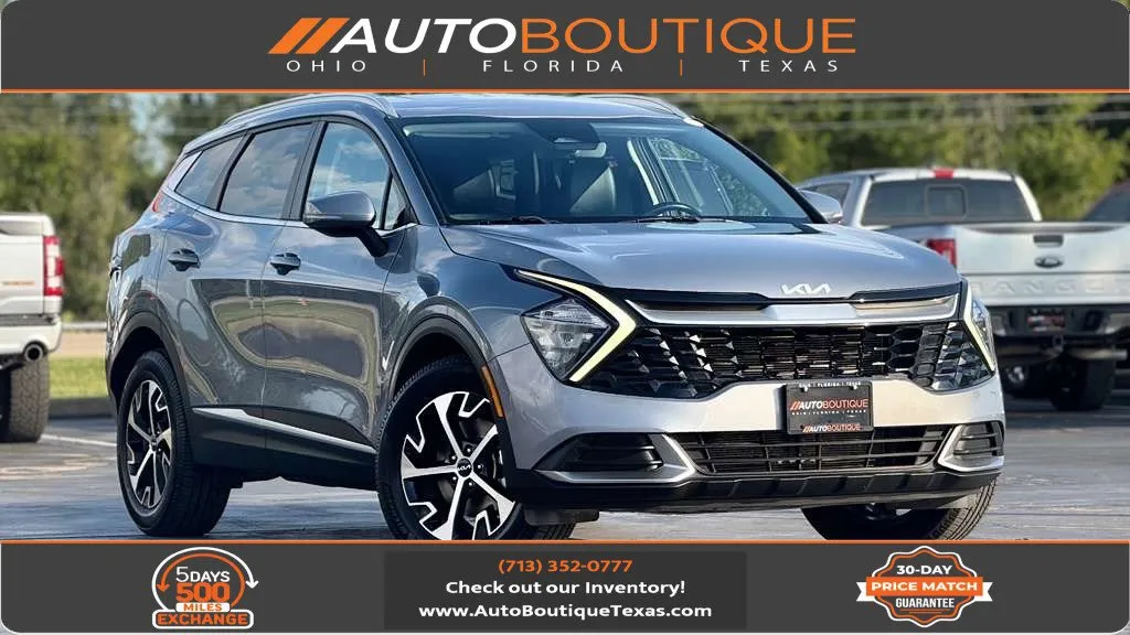 Silver 2023 Kia Sportage EX for sale in Alvin, TX