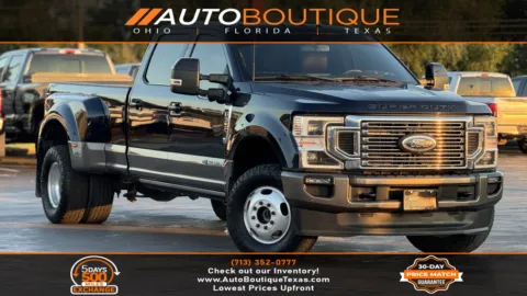 Blue 2022 Ford Super Duty F-350 DRW King Ranch for sale in Alvin, TX