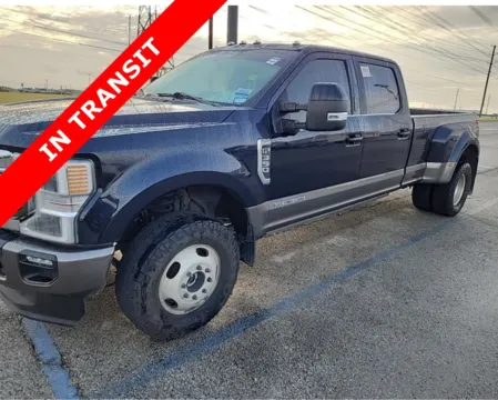 Blue 2022 Ford Super Duty F-350 DRW King Ranch for sale in Alvin, TX