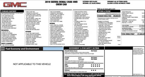 Photos of 2019 GMC Sierra 2500HD Denali for sale in Alvin, TX at Auto Boutique Texas
