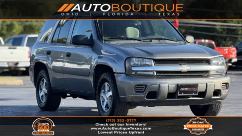 Gray 2005 Chevrolet TrailBlazer LS for sale in Alvin, TX