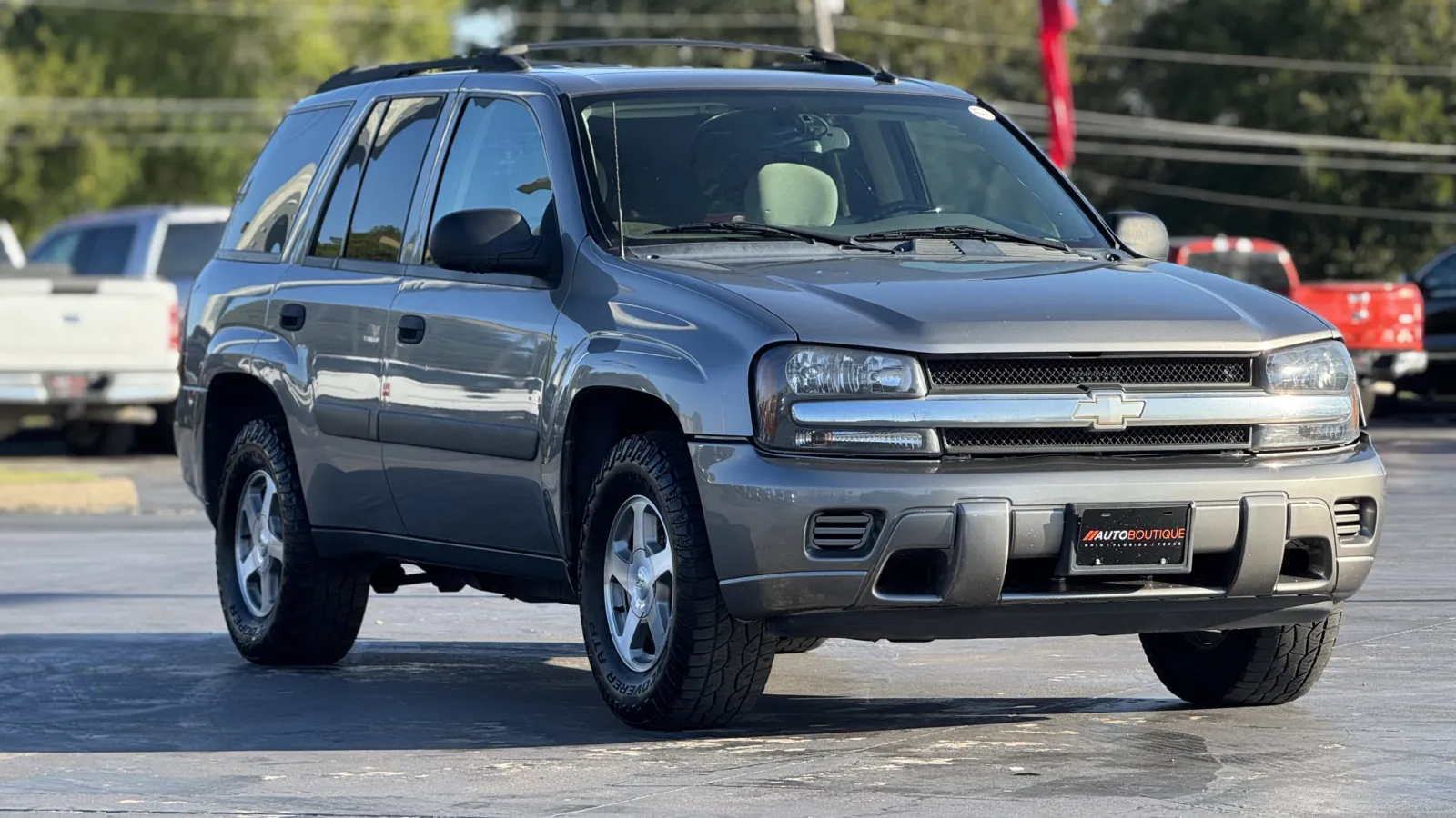 Gray 2005 Chevrolet TrailBlazer LS for sale in Alvin, TX