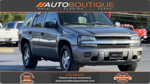 Gray 2005 Chevrolet TrailBlazer LS for sale in Alvin, TX