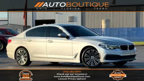 Silver 2019 BMW 5 Series 530i for sale in Alvin, TX