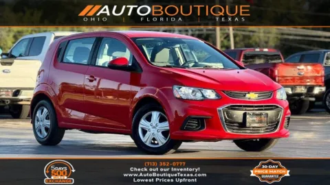 Red 2020 Chevrolet Sonic LT for sale in Alvin, TX