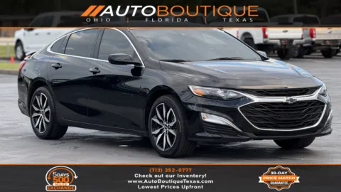 Black 2023 Chevrolet Malibu RS for sale in Alvin, TX