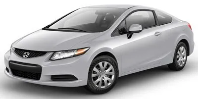 Black 2012 Honda Civic Cpe LX for sale in Alvin, TX