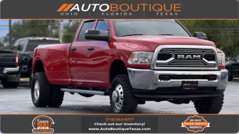 Red 2017 Ram 3500 Tradesman for sale in Alvin, TX