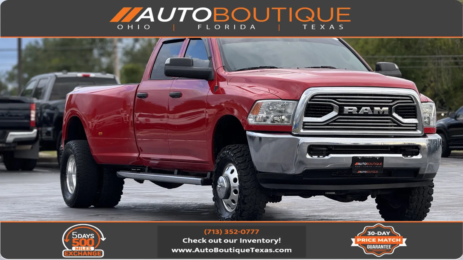 2017 RAM Ram 3500 Pickup Tradesman