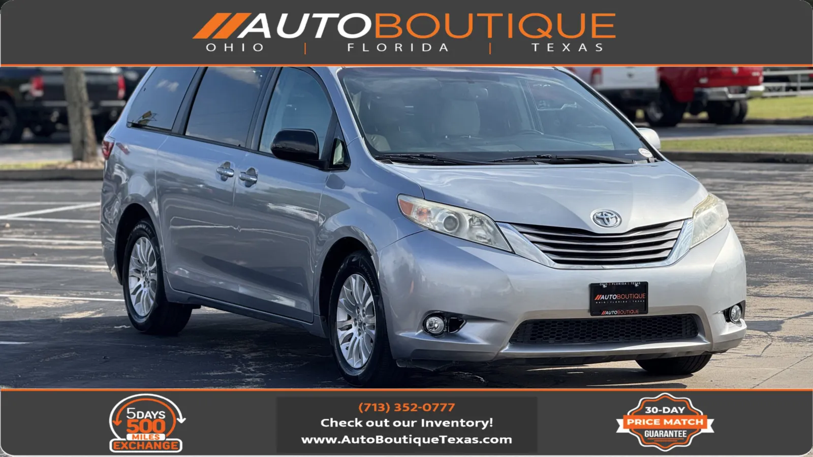 Toyota Sienna Xle 2016
