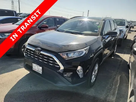 Black 2021 Toyota RAV4 XLE for sale in Alvin, TX