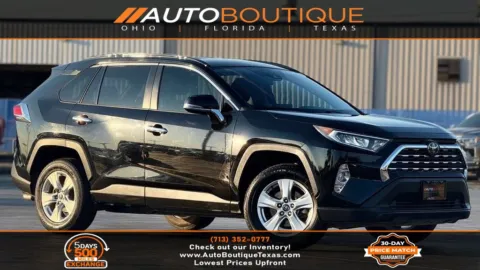 Black 2021 Toyota RAV4 XLE for sale in Alvin, TX