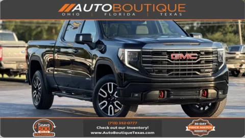 Black 2022 GMC Sierra 1500 AT4 for sale in Alvin, TX