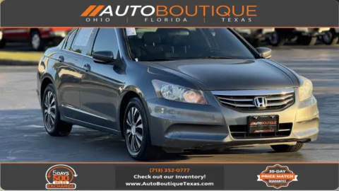 Gray 2012 Honda ACCORD LX for sale in Alvin, TX