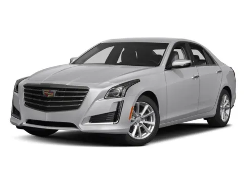 White 2018 CADILLAC CTS LUXURY Luxury RWD for sale in Alvin, TX