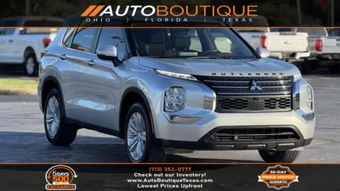 Silver 2024 Mitsubishi Outlander ES for sale in Alvin, TX