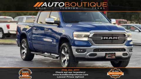 Blue 2019 Ram 1500 Laramie for sale in Alvin, TX