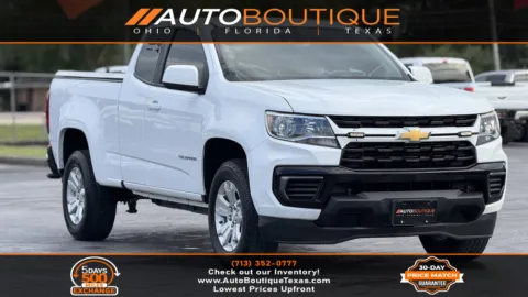 White 2022 Chevrolet Colorado 2WD LT for sale in Alvin, TX