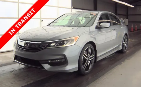 Gray 2017 Honda Accord Sedan Sport SE for sale in Alvin, TX