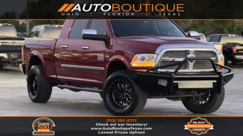 Red 2014 Ram 3500 Longhorn for sale in Alvin, TX