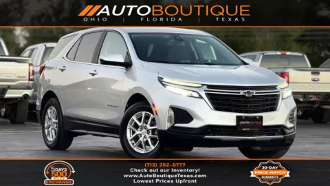 Silver 2022 Chevrolet Equinox LT for sale in Alvin, TX