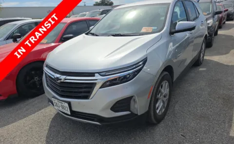 Silver 2022 Chevrolet Equinox LT for sale in Alvin, TX
