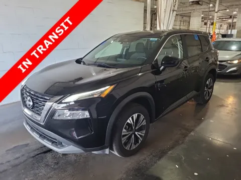 Black 2023 Nissan Rogue SV for sale in Alvin, TX
