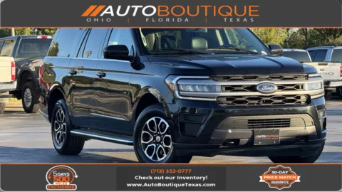 Black 2023 Ford Expedition Max XLT for sale in Alvin, TX