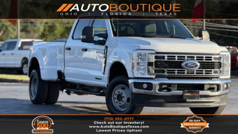 White 2024 Ford Super Duty F-350 DRW XLT for sale in Alvin, TX